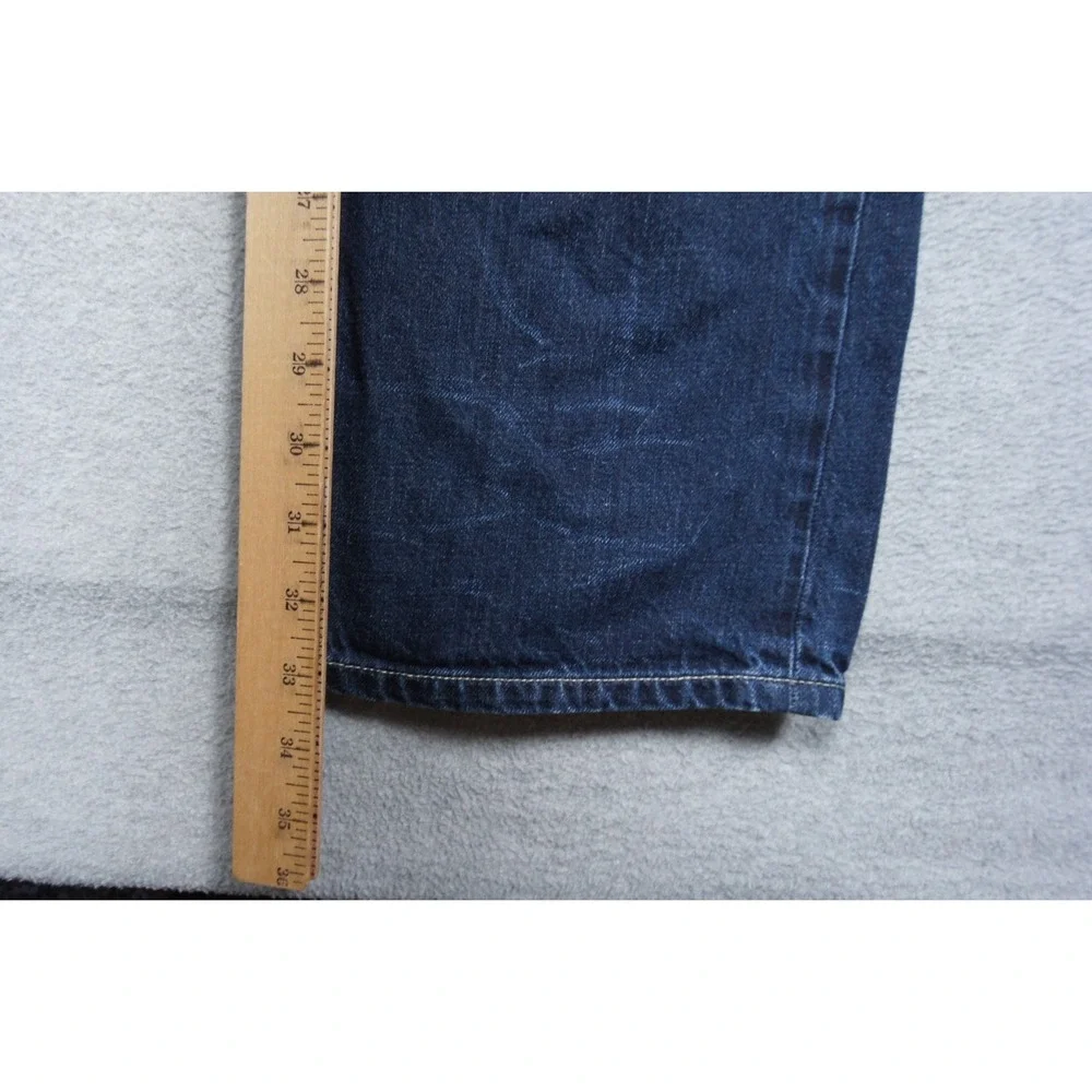 Scotch & Soda Jeans Mens 36x34 Blue Slim Straight Stretch Denim Pants Ralston